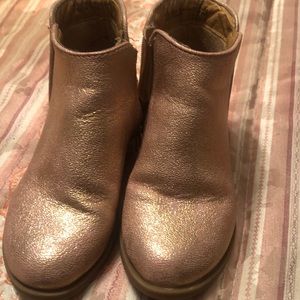 Girl toddler pink boots